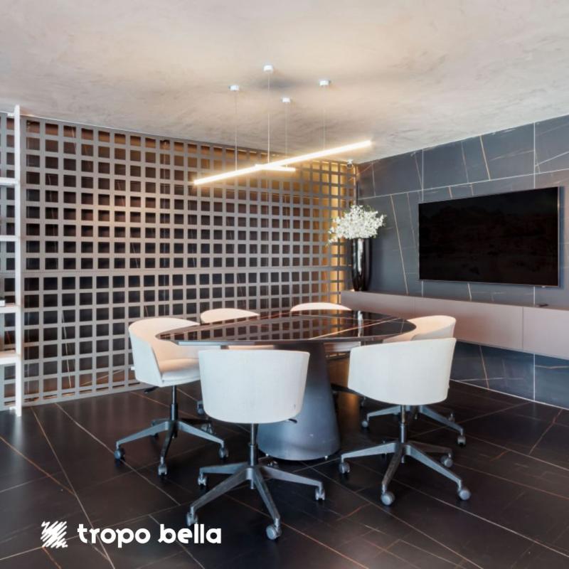 PORCELANATO BLACK MARMO AC 120X120 DECORTILES