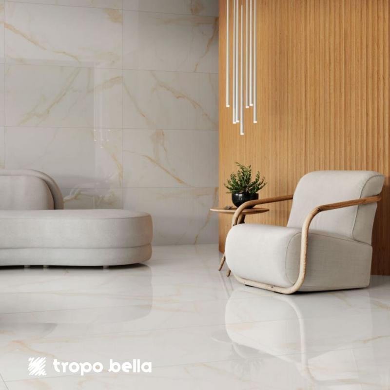 PORCELANATO CALACATTA OURO POL 60X120 DECORTILES