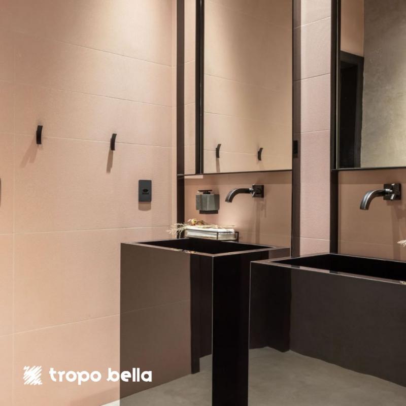 PORCELANATO PURO 15 PRETO POL 80X160 DECORTILES 