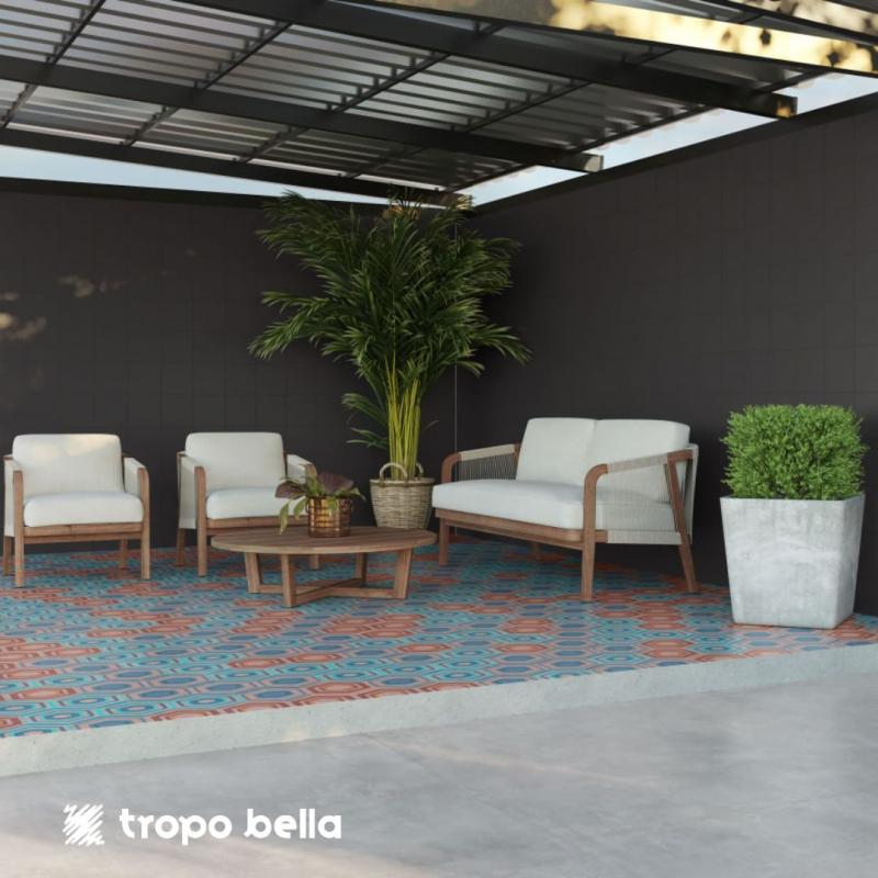 PORCELANATO SAMPA CIMENTO EXT 120X120 DECORTILES