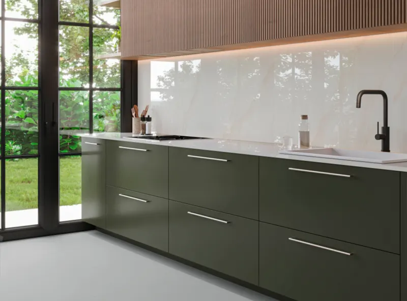 4 inspirações de porcelanato para renovar a cozinha