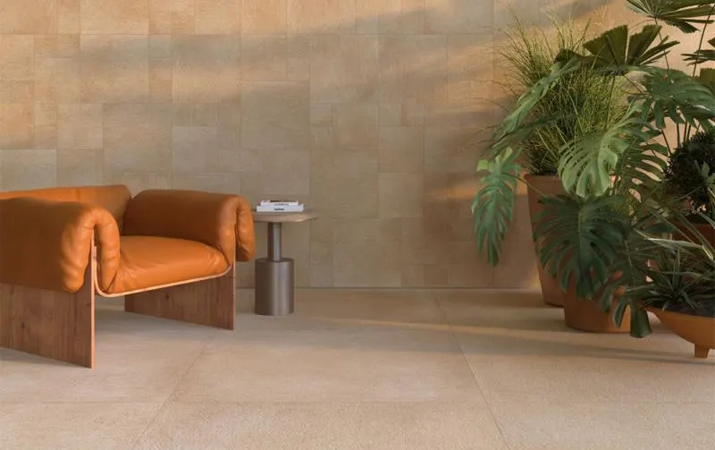 Acabamento Duo Eliane: porcelanato para área interna e externa