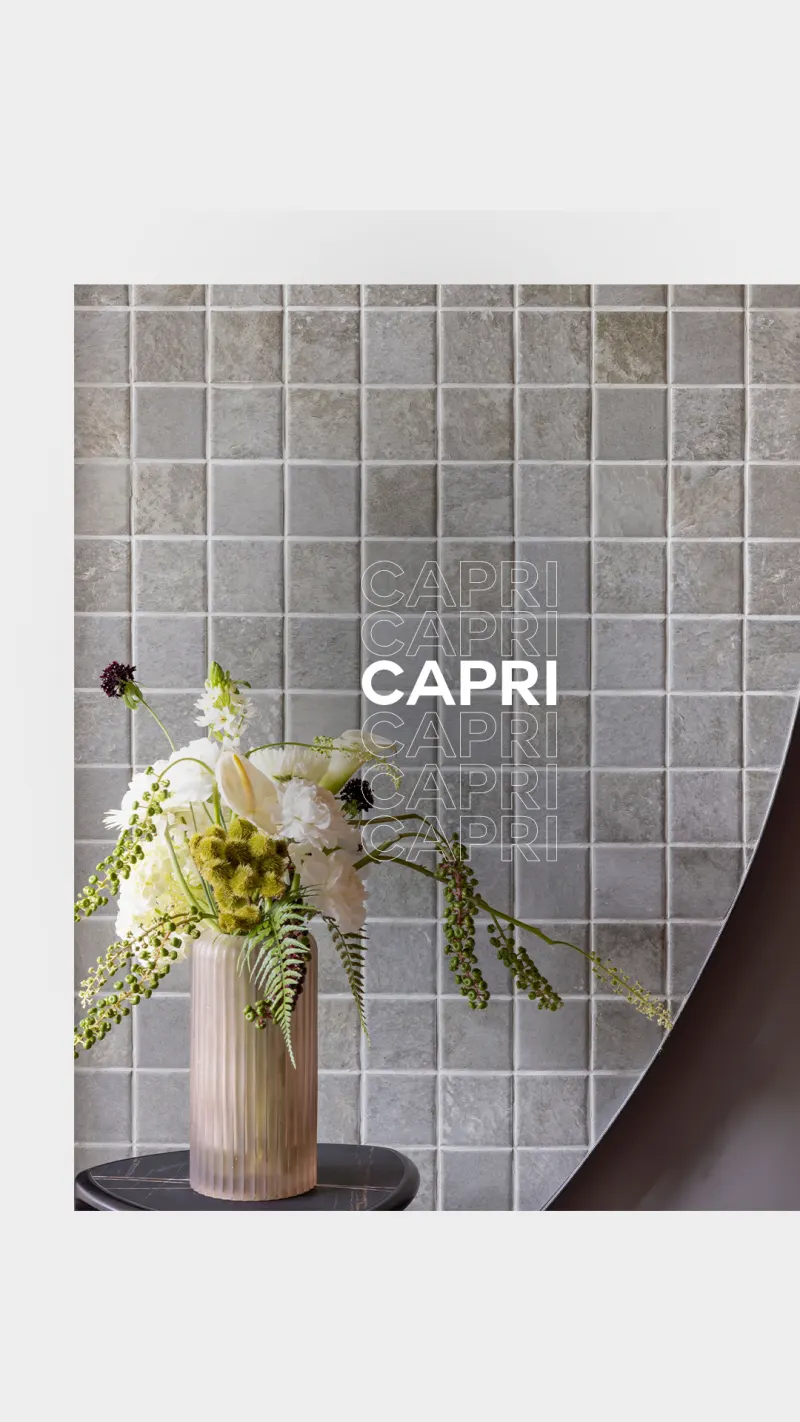 Série Capri Eliane: revestimento 20x20 para área externa e piscina