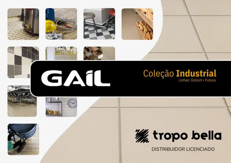 Piso Gail: resistência e segurança para ambientes de alto tráfego