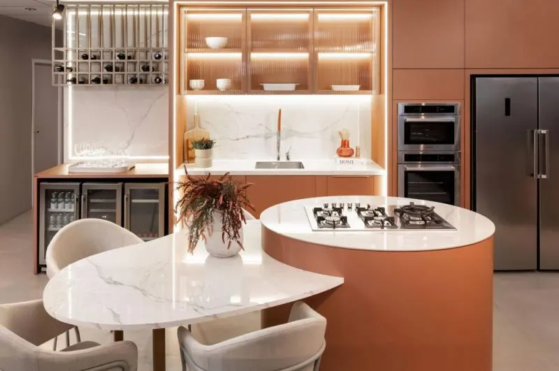Porcelanataria: como usar porcelanato em bancadas e móveis