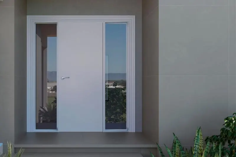 Série Kyoto Decortiles: porcelanato efeito concreto para fachada