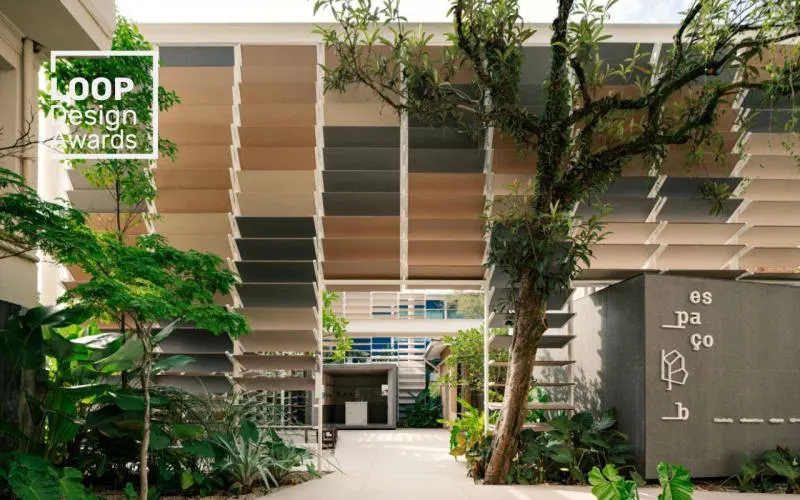 Espaço B, com porcelanato Sílica, vence o LOOP Design Awards