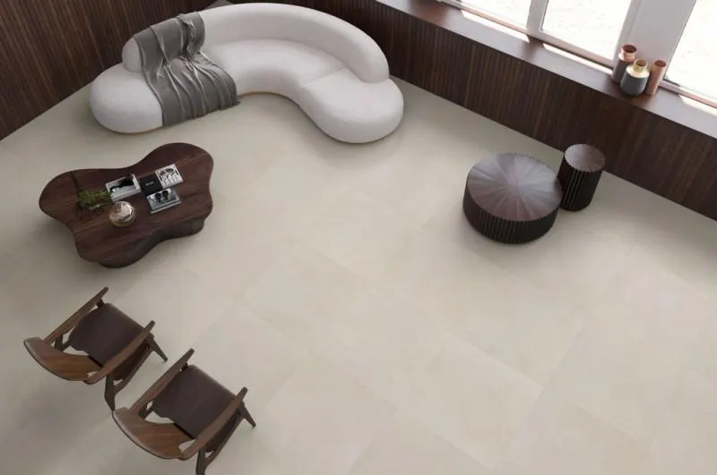 Decoração Japandi: porcelanatos neutros da Decortiles para o estilo
