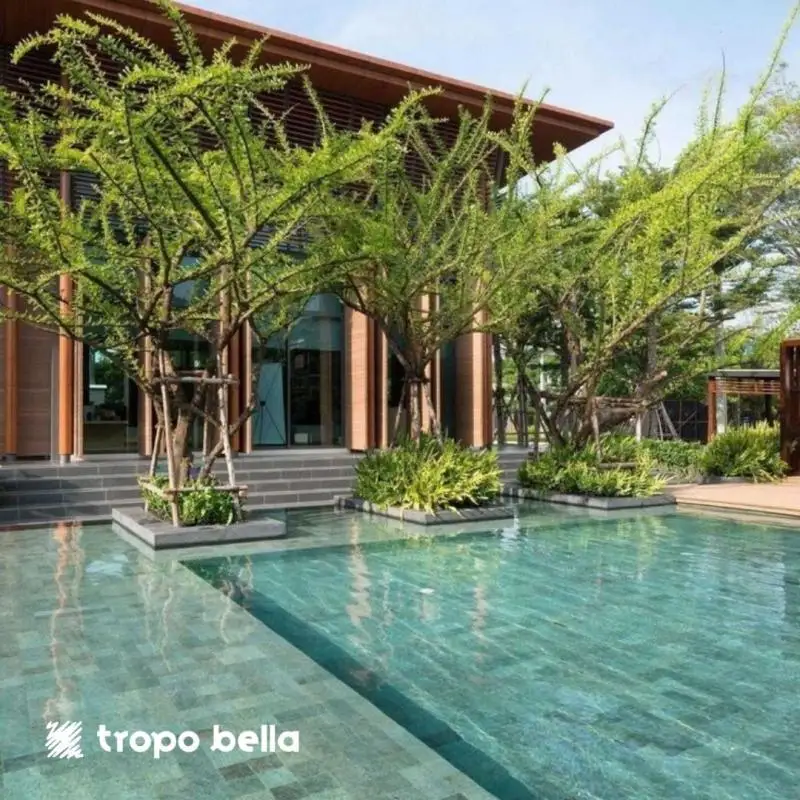 5 benefícios da Pedra Hijau para revestir piscinas residenciais