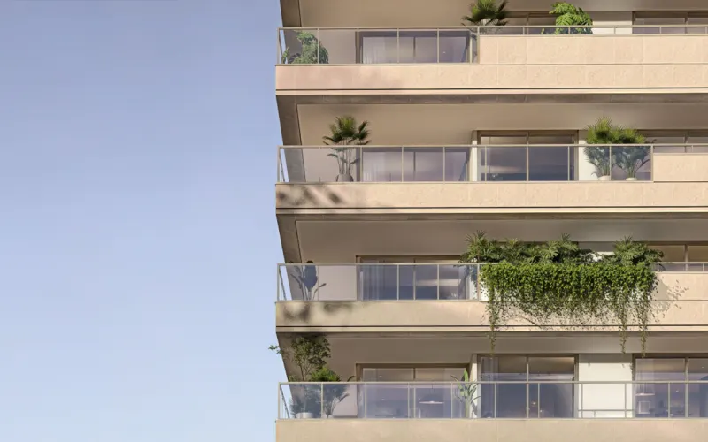 Revestimento para fachada Eliane: Cais, Itá Thomé e Campus