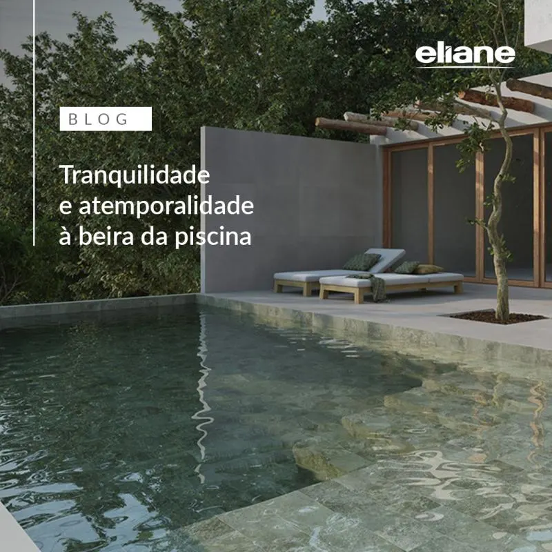 Como decorar a área da piscina com estilo atemporal