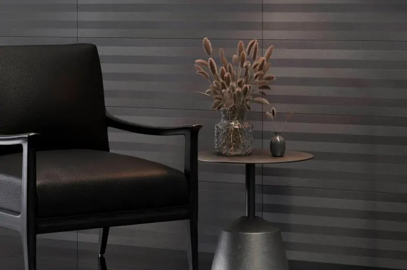 All black na decoração: revestimentos escuros Eliane e Decortiles