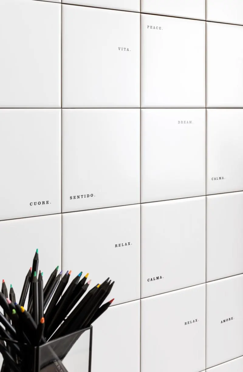 Diversa Mix Branco Decortiles: azulejo premiado na Expo Revestir