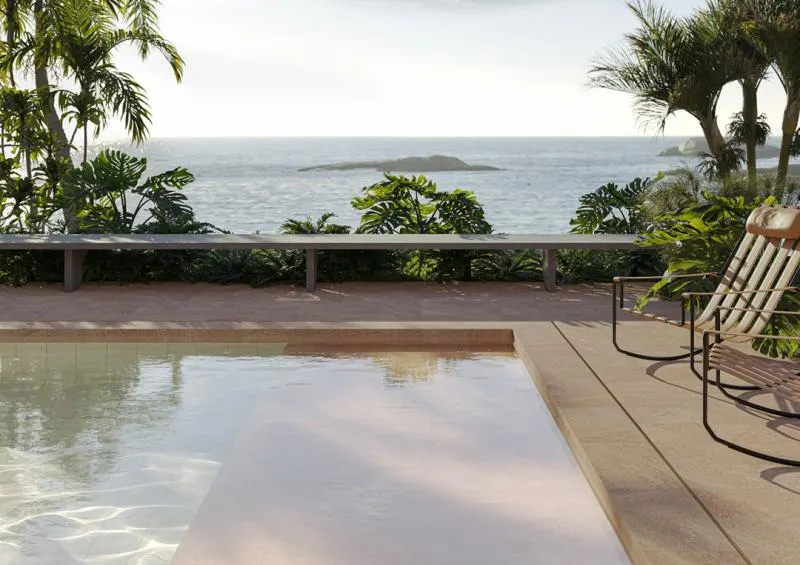 Tendências em projetos de piscinas: bem-estar e formas orgânicas