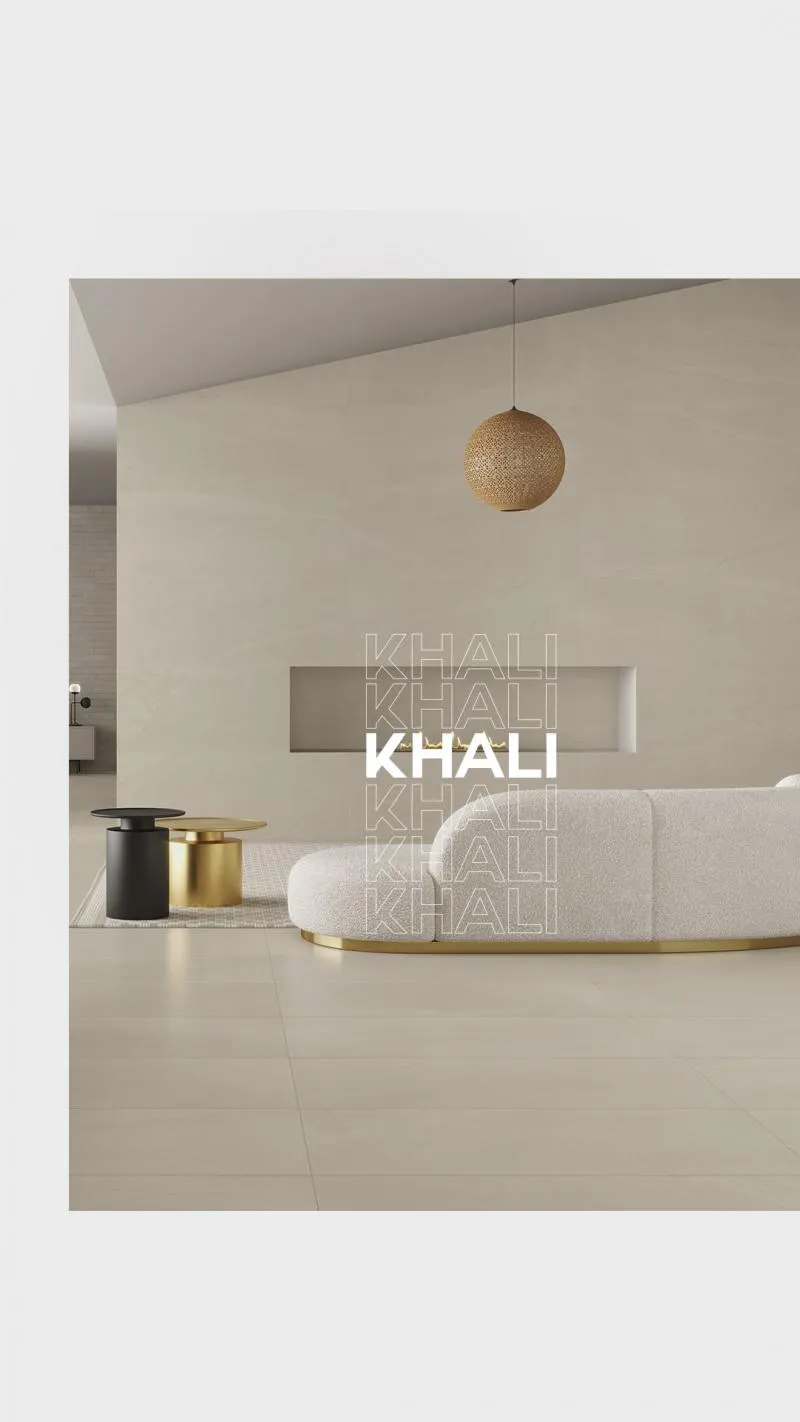 Série Khali Eliane: porcelanato efeito pedra para piso e piscina