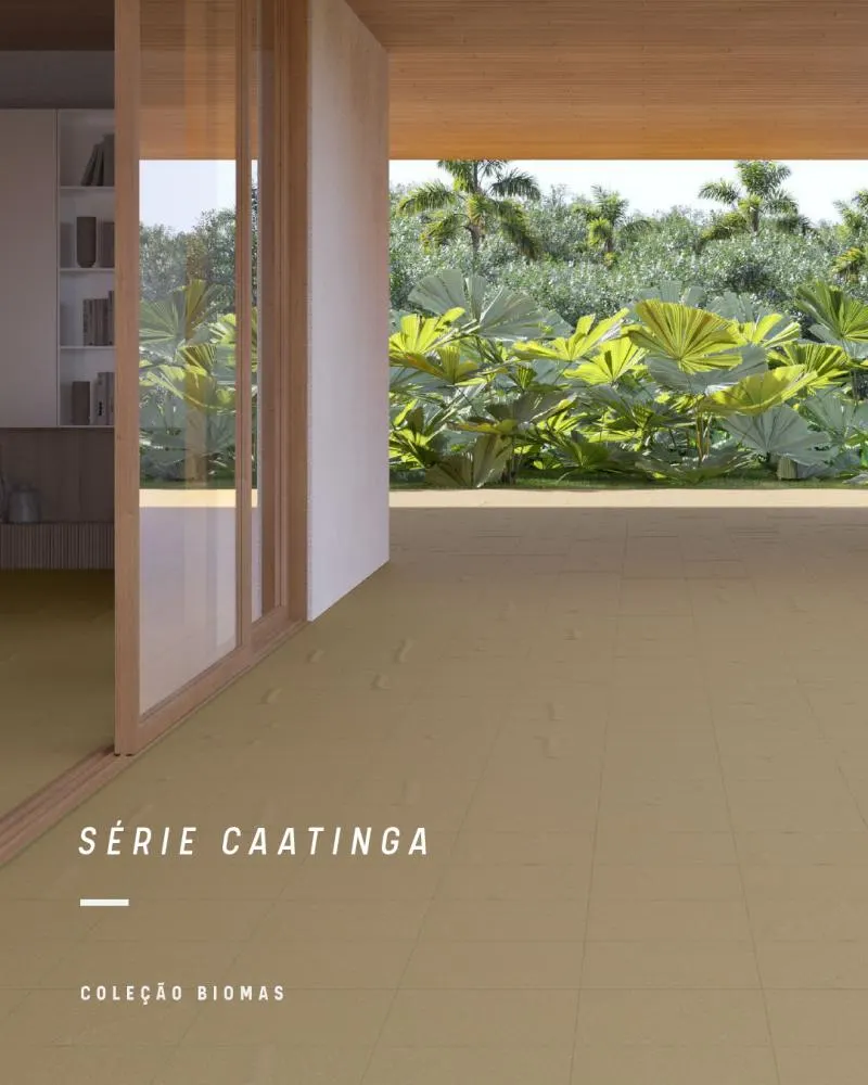 Porcelanato Decortiles em tons terrosos: cores que aquecem o ambiente