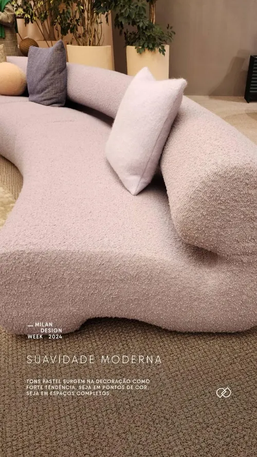 Tendências de Milão: tons pastel ganham espaço na decoração