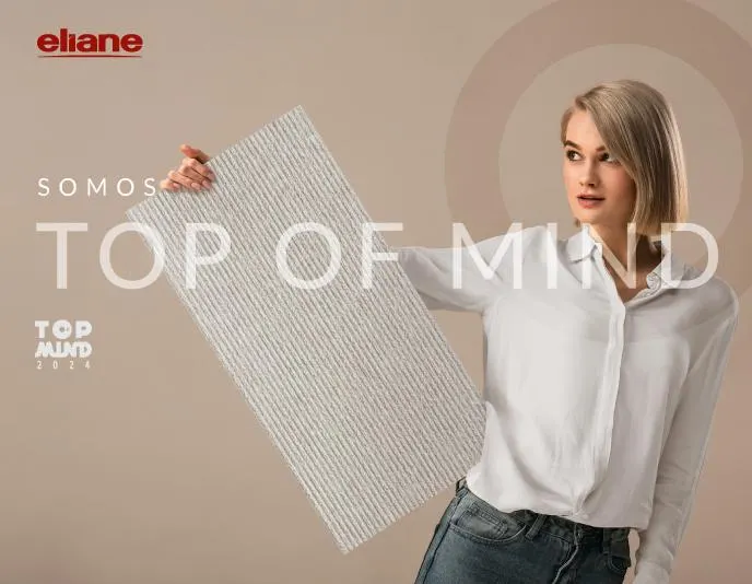 Eliane vence o prêmio Top of Mind SC 2024 em revestimentos