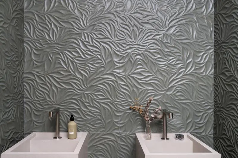 Porcelanato com textura Decortiles: tons neutros para qualquer ambiente