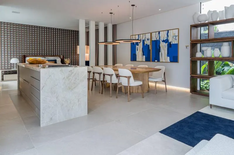 Porcelanato Atins Decortiles: inspiração para lofts em tons terrosos
