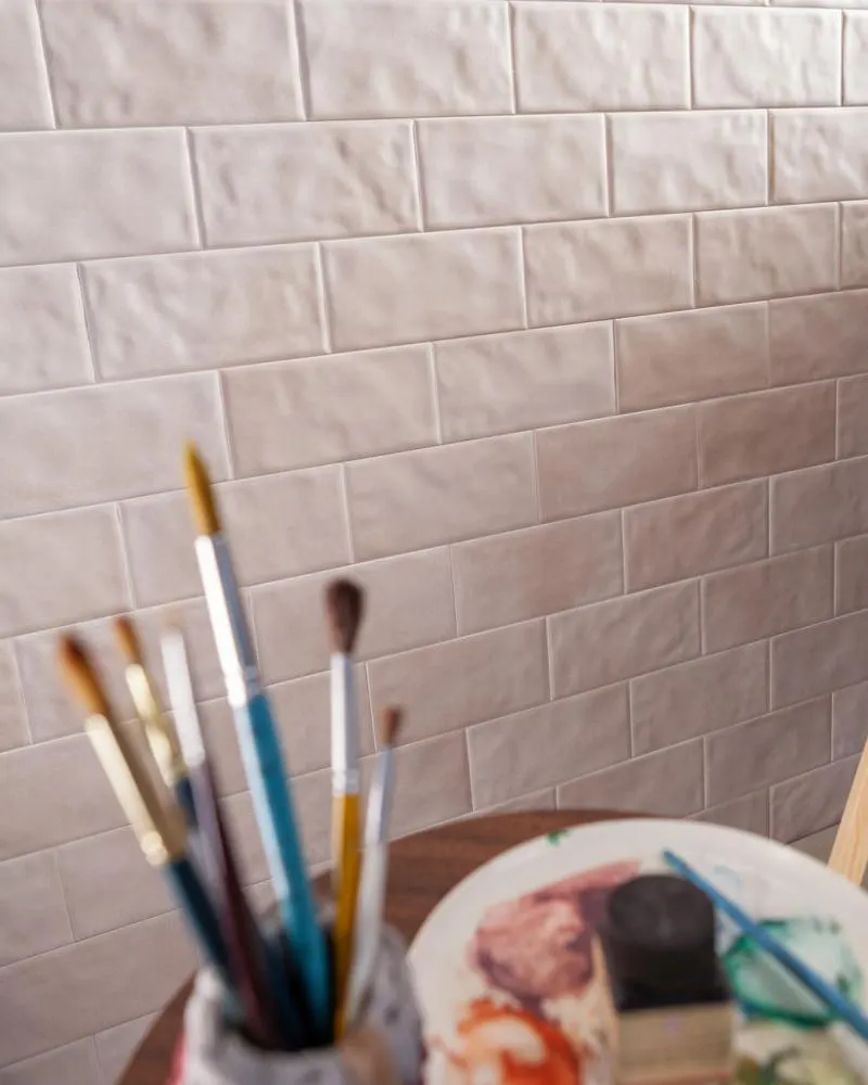 Azulejos artísticos Decortiles para ateliês e cantos criativos