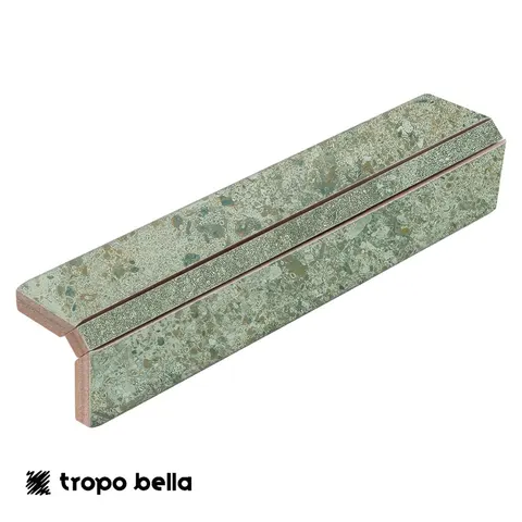 Borda Externa Revestimento Costal Hijau Mate 2,5x15 Decortiles