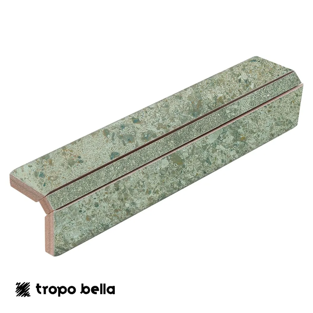 Borda Externa Revestimento Costal Hijau Mate 2,5x15 Decortiles
