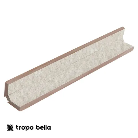 Borda Interna Porcelanato Oris Petra Gris 3D 2,5x20 Eliane