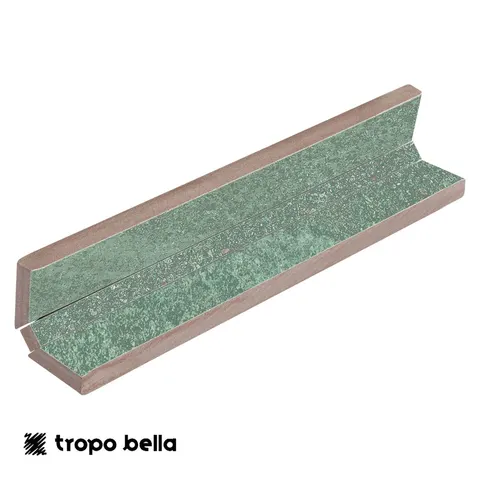Borda Interna Revestimento Costal Bali Mate 2,5x15 Decortiles