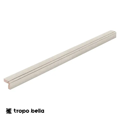 Borda Porcelanato Aura Gris Externo 3D 2,5x90 Eliane