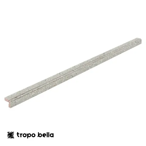 Borda Porcelanato Flotan Argento Externo 3D 2,5x120 Decortiles