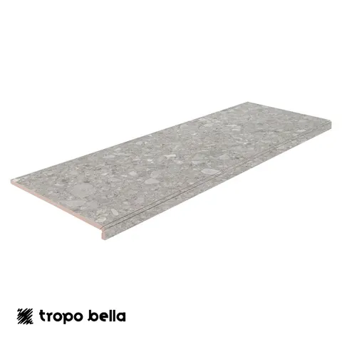 Borda Porcelanato Iseo Grigio Externo 30x90 Eliane