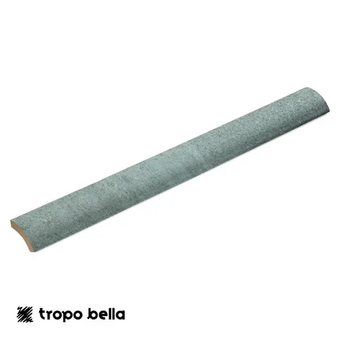 Canaleta Externa Revestimento Costal Turquesa Mate 2,5x20 Decortiles