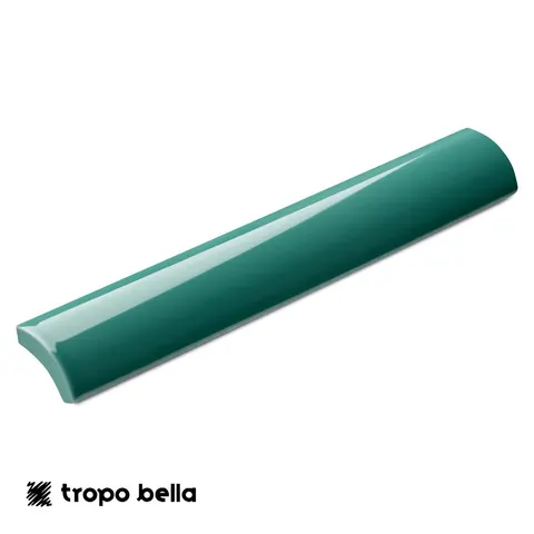 Canaleta Externa Revestimento Noronha Jade Brilhante 2,5x15 Eliane