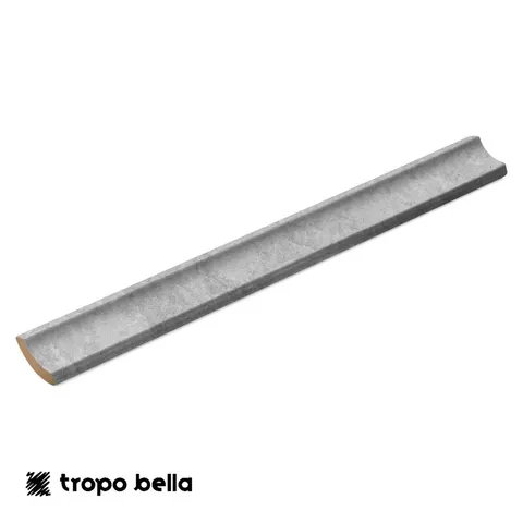 Canaleta Interna Porcelanato Capri Glacial Mate 2,5x20 Eliane