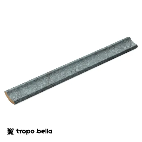 Canaleta Interna Revestimento Atol Turquesa Mate 2,5x20 Decortiles