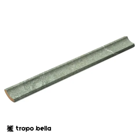 Canaleta Interna Revestimento Costal Hijau Mate 2,5x20 Decortiles