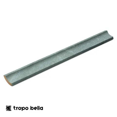 Canaleta Interna Revestimento Costal Turquesa Mate 2,5x20 Decortiles
