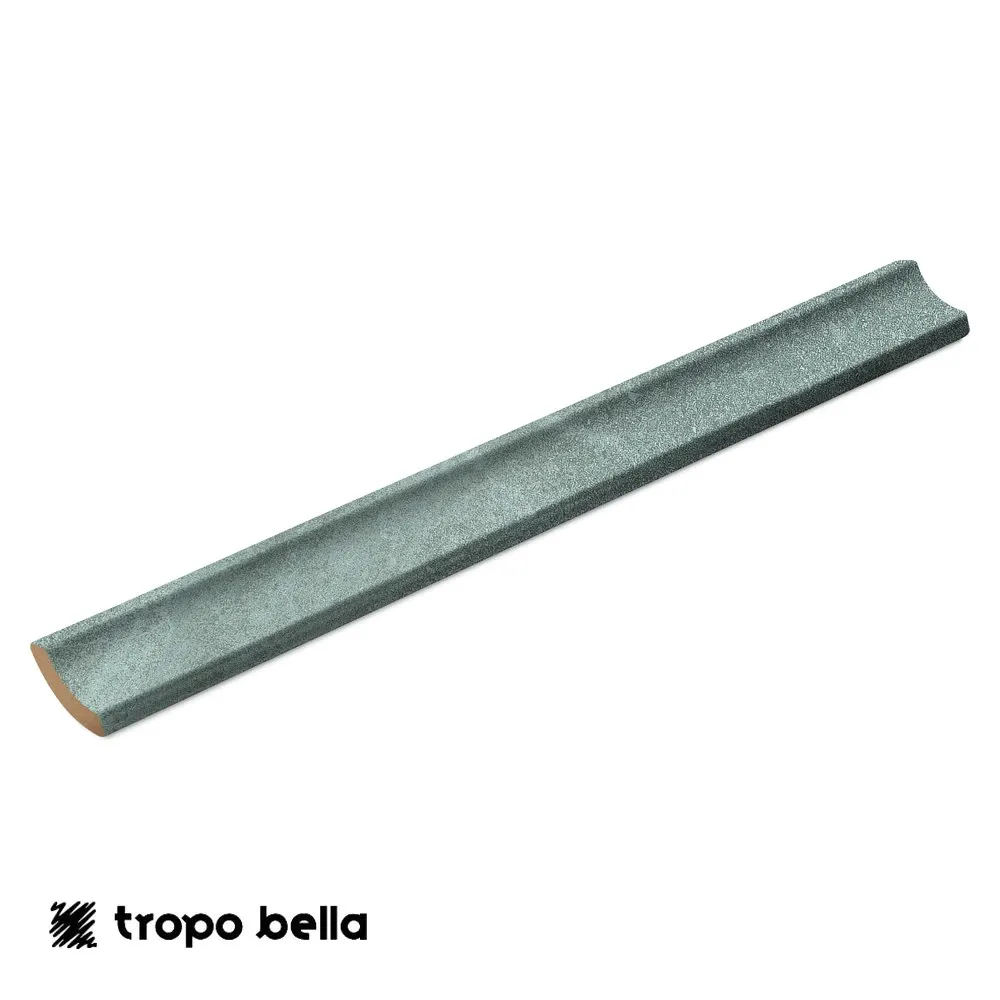 Canaleta Interna Revestimento Costal Turquesa Mate 2,5x20 Decortiles