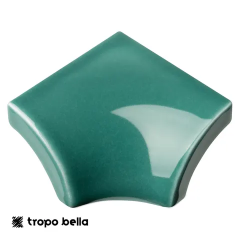 Canto Externo Revestimento Noronha Jade Brilhante 2,5x2,5 Eliane