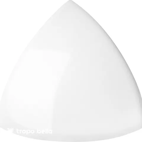 Castanha Externa Revestimento Branco Piscina Brilhante 2,5x2,5 Eliane