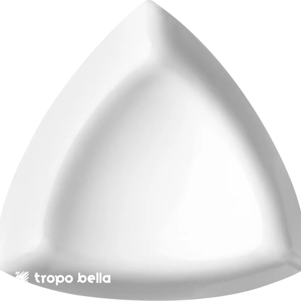 Castanha Interna Revestimento Branco Piscina Brilhante 2,5x2,5 Eliane