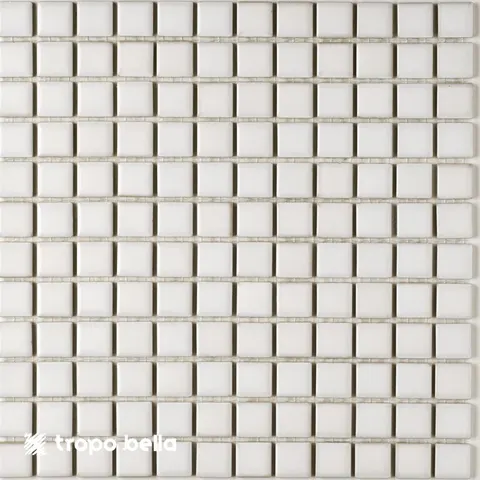 Pastilha Esmaltada Branco B-2140 2,5x2,5 Atlas
