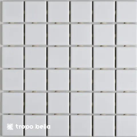 Pastilha Esmaltada Branco B-2140 5x5 Atlas