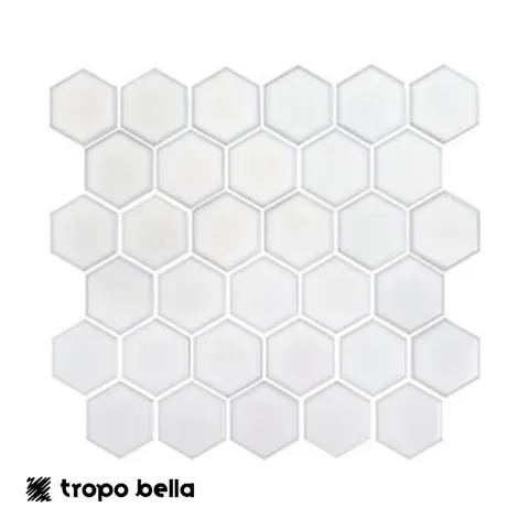Pastilha Esmaltada Cairu SG-13329 Hexagonal 5 Atlas