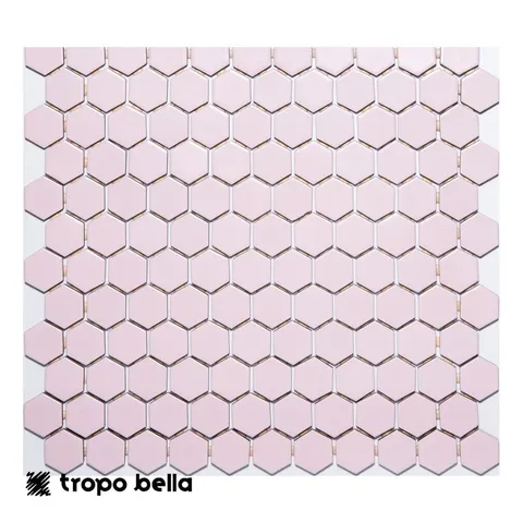 Pastilha Esmaltada Flox M-15400 Hexagonal Atlas