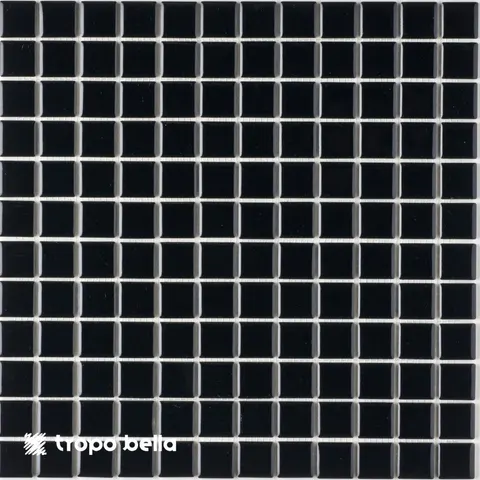 Pastilha Esmaltada Preto B-2105 2,5x2,5 Atlas