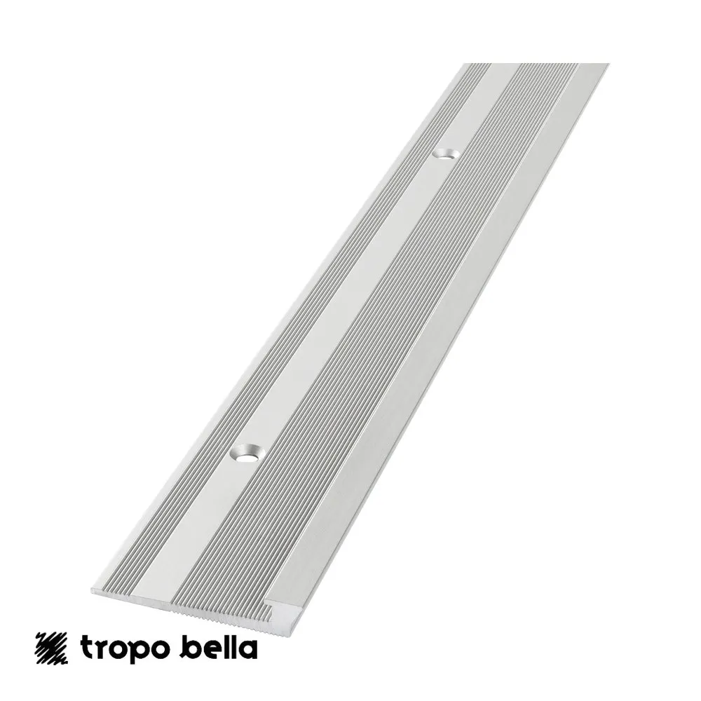 Perfil Transição 2.5 Prata 3,6x250 Eliane Floor
