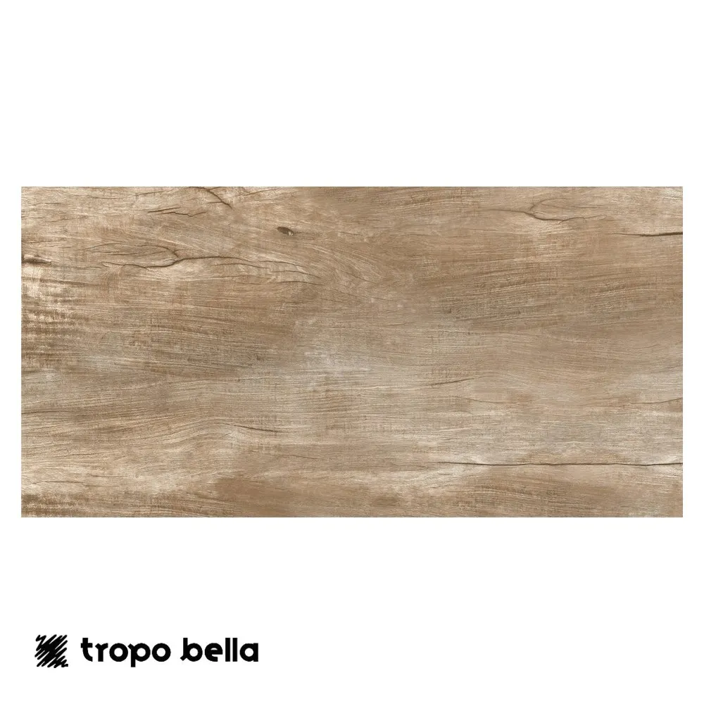 Porcelanato Antique Wood Amber Acetinado 60x120 Retificado Elizabeth