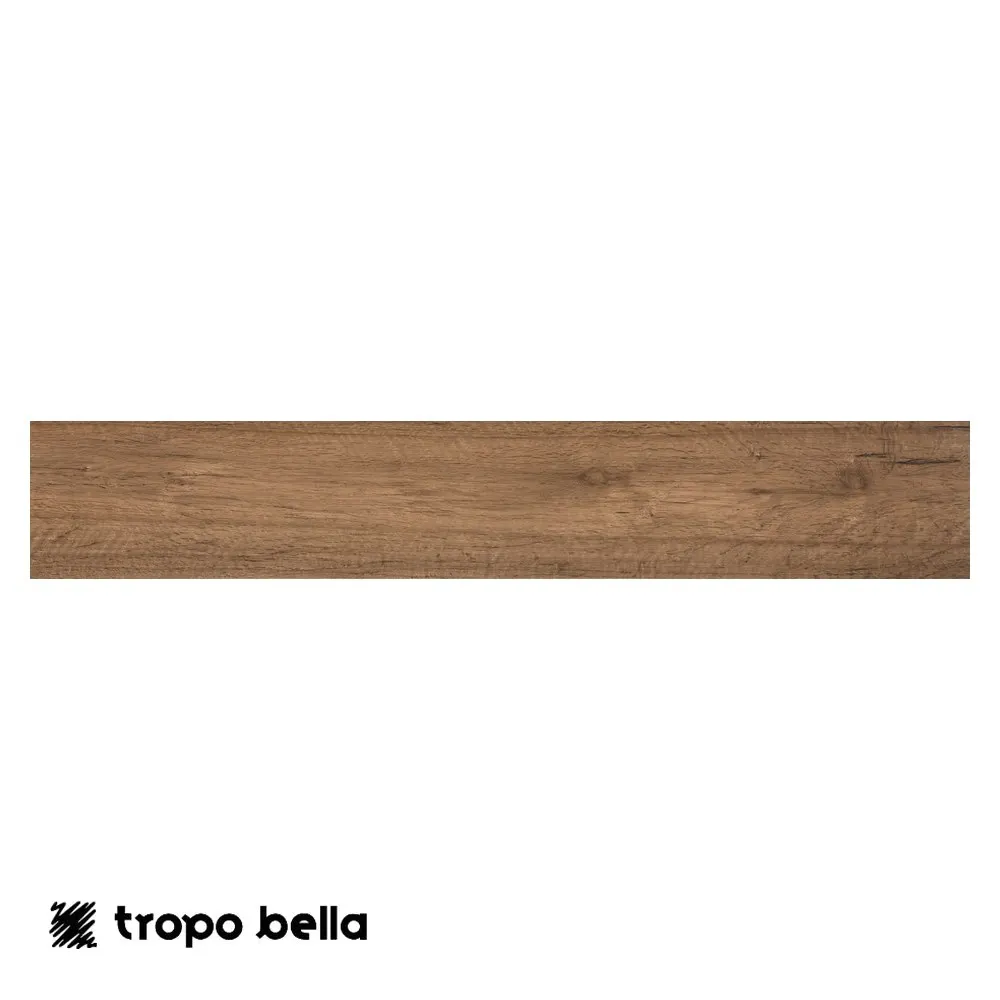 Porcelanato Atlântica Canela Acetinado 19,7x120 Retificado Decortiles
